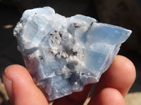 Natural New Sky Blue Calcite Specimens  x 35 From Spitzkop, Namibia