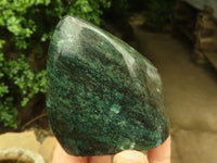 Polished Green Verdite With Corundum Free Forms  x 4 From Zimbabwe - TopRock