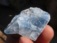 Natural New Sky Blue Calcite Specimens  x 35 From Spitzkop, Namibia