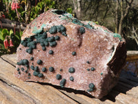 Natural Rare Ball Malachite On Drusy Quartz & Dolomite Matrix  x 1 From Kambove, Congo - Toprock Gemstones and Minerals 