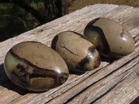 Polished Small Rare Complete Septerye (Calcite & Aragonite) Eggs x 6 From Mahajanga, Madagascar - TopRock