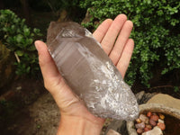 Natural Large Smokey Quartz Crystals  x 2 From Mulanje, Malawi - TopRock