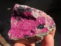 Natural Pink Salrose Cobaltion Dolomite Specimens x 6 From Kakanda, Congo