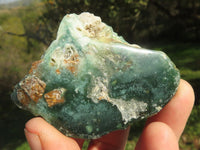 Polished Small Green Mtorolite Emerald Chrome Chrysoprase Plates x 35 From Mutorashanga, Zimbabwe - TopRock