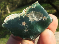 Polished Small Green Mtorolite Emerald Chrome Chrysoprase Plates x 35 From Mutorashanga, Zimbabwe - TopRock