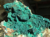 Natural Malachite In Matrix Specimens x 2 From Congo