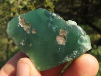 Polished Small Green Mtorolite Emerald Chrome Chrysoprase Plates x 35 From Mutorashanga, Zimbabwe - TopRock