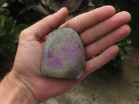 Polished Purple Stichtite & Serpentine Standing Free Forms  x 6 From Barberton, South Africa - TopRock