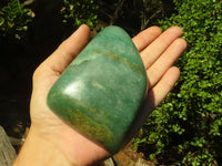 Polished Green Aventurine Free Forms  x 3 From Zimbabwe - Toprock Gemstones and Minerals 