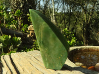 Polished Green Aventurine Free Forms  x 3 From Zimbabwe - Toprock Gemstones and Minerals 