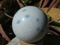 Polished Blue Spotted Spinel Spheres x 6 From Madagascar - TopRock