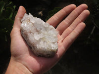 Natural Drusi Quartz Coated Calcite Pseudomorph Specimens  x 6 From Alberts Mountain, Lesotho - TopRock