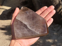 Polished Large Smokey Quartz Point  x 1 From Madagascar