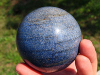 Polished Lazulite Spheres x 4 From Madagascar - TopRock