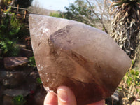 Polished Large Smokey Quartz Point  x 1 From Madagascar