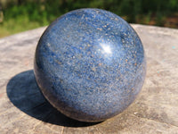 Polished Lazulite Spheres x 4 From Madagascar - TopRock