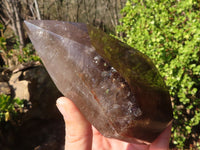 Polished Large Smokey Quartz Point  x 1 From Madagascar