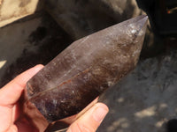 Polished Large Smokey Quartz Point  x 1 From Madagascar