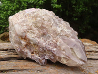 Natural Red Hematoid Quartz Clusters  x 2 From Karoi, Zimbabwe - TopRock