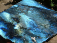 Polished One Side Polished Labradorite Slabs  x 6 From Madagascar - TopRock