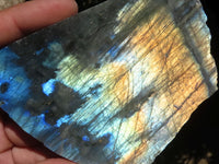 Polished One Side Polished Labradorite Slabs  x 6 From Madagascar - TopRock