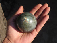 Polished Rare Flashy Labradorite Spheres x 6 From Tulear, Madagascar