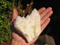 Natural "Cathedral Window" Candle Quartz Formations  x 3 From Madagascar