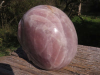 Polished XXL Pink Rose Quartz Skull Carving  x 1 From Madagascar - TopRock