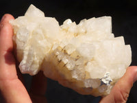 Natural "Cathedral Window" Candle Quartz Formations  x 3 From Madagascar