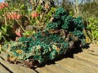 Natural Fibrous Acicular Silky Malachite Specimen  x 1 From Kasompe, Congo - Toprock Gemstones and Minerals 