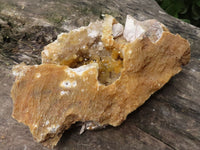 Natural Large Golden Limonite Quartz Cluster With Specular Hematite   x 1 From Solwezi, Zambia - TopRock