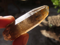 Natural Clear Smokey Quartz Crystals  x 12 From Malawi