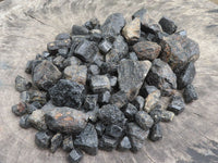 Natural Black Tourmaline Schorl Crystals  x 2 Kg Lot From Zambia - TopRock