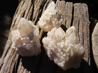 Natural Cascading Candle Quartz Clusters  x 6 From Madagascar - Toprock Gemstones and Minerals 