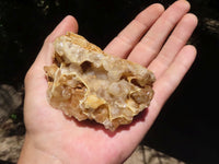 Natural Golden Limonite Quartz Clusters  x 12 From Zimbabwe - TopRock