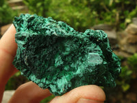 Natural Chatoyant Silky Malachite Specimens  x 6 From Kasompe, Congo - TopRock