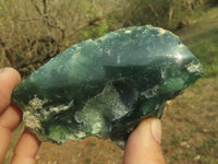 Polished Green Mtorolite Emerald Chrysoprase Plates  x 12 From Mutorashanga, Zimbabwe - TopRock