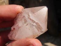 Natural Pink Candle Quartz Crystals  x 26 From Madagascar