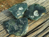 Polished Green Mtorolite Emerald Chrysoprase Plates  x 12 From Mutorashanga, Zimbabwe - TopRock