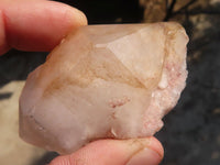 Natural Pink Candle Quartz Crystals  x 26 From Madagascar