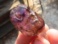 Natural Skeletal Smokey Amethyst Crystals  x 20 From Chiredzi, Zimbabwe