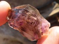 Natural Skeletal Smokey Amethyst Crystals  x 20 From Chiredzi, Zimbabwe