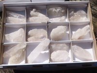 Natural Large Single Quartz Crystals  x 19 From Mpika, Zambia - Toprock Gemstones and Minerals 