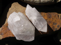 Natural Large Single Quartz Crystals  x 19 From Mpika, Zambia - Toprock Gemstones and Minerals 