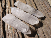 Natural Large Single Quartz Crystals  x 19 From Mpika, Zambia - Toprock Gemstones and Minerals 