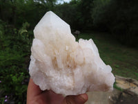 Natural Large White Quartz Cluster Décor Clusters  x 2 From Madagascar - TopRock