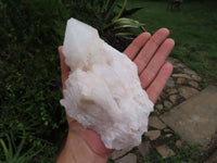 Natural Large White Quartz Cluster Décor Clusters  x 2 From Madagascar - TopRock