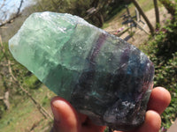 Natural Selected Watermelon Fluorite Cobbed Pieces x 5 From Uis, Namibia - TopRock