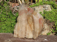 Natural XL Half Polished Castle Style Quartz Décor Piece  x 1 From Angola - TopRock