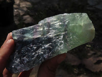 Natural Selected Watermelon Fluorite Cobbed Pieces x 5 From Uis, Namibia - TopRock